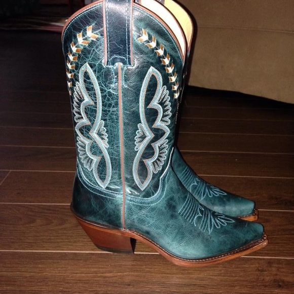 Justin Cowboy Boots woman’s - Picture 3 of 4
